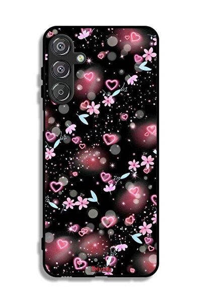 Tolwak غطاء حماية لهاتف سامسونج جالاكسي M16 5G برسومات قلوب وأزهار صغيرة