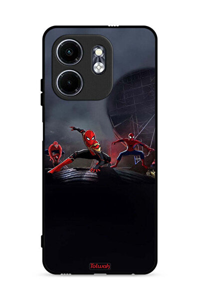 Tolwak Infinix Smart 9 4G Protective Case Cover Three Spiders