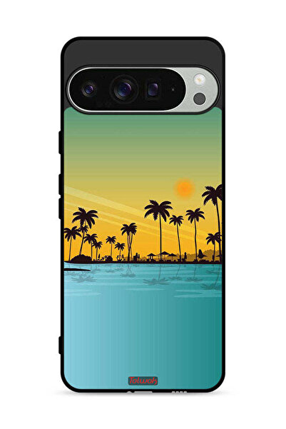 Tolwak غطاء حماية لجهاز Google Pixel 9 Pro XL بتصميم فن تجريدي