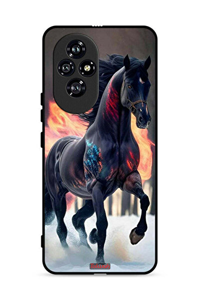 Tolwak غطاء حماية لهاتف Honor 200 5G بتصميم حصان عالي الوضوح
