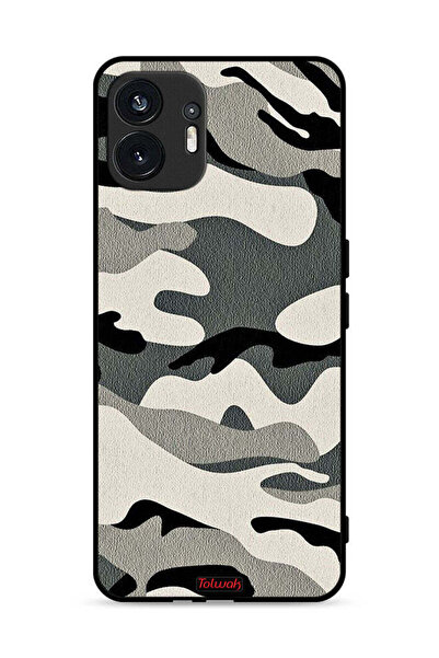 Tolwak Nothing Phone (2) 5G Protective Case Cover Camouflage