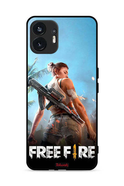 Tolwak Nothing Phone (2) 5G Protective Case Cover Free Fire