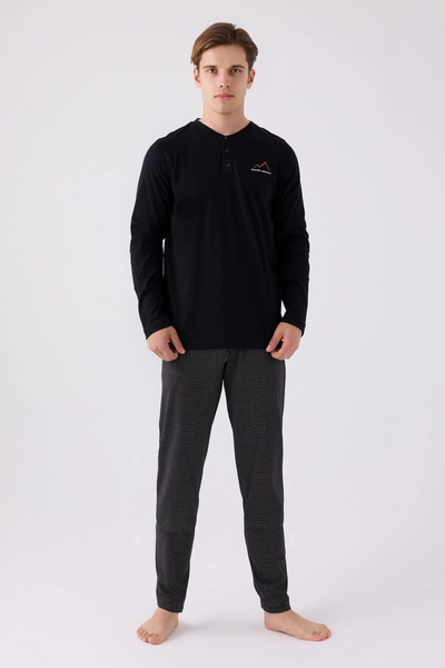 Arnetta Men's Double Suit - Black