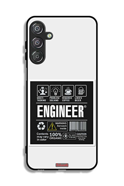 Tolwak غطاء حماية لهاتف سامسونج جالاكسي A16 - ملصق المهندس