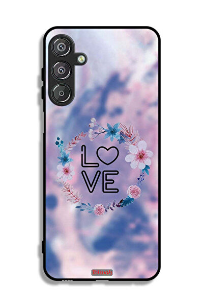 Tolwak غطاء حماية لهاتف سامسونج جالاكسي A16 بتصميم خاتم الحب بين الزهور