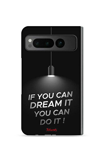 Tolwak غطاء حماية لهاتف Google Pixel Fold 5G إذا كنت تستطيع أن تحلم به، يمكنك...