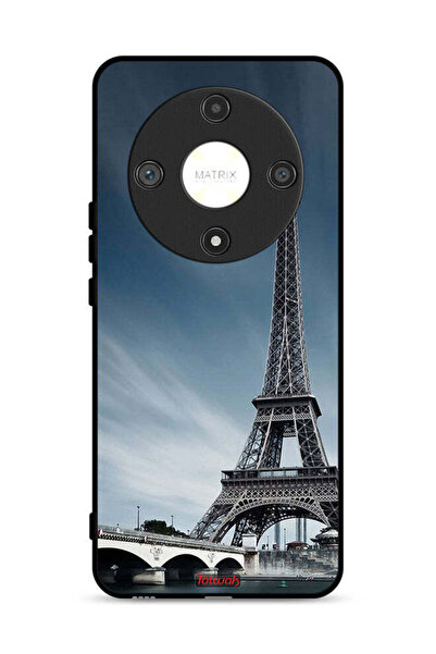 Tolwak غطاء حماية لهاتف Honor X9b 5G بتصميم برج إيفل