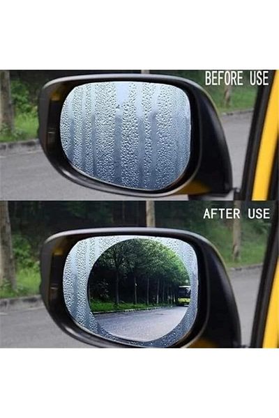Mu Art Ahşap ®   Car Mirror Rain Slider and Glass Anti-Fog Film