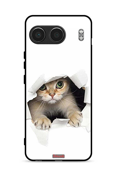 Tolwak غطاء حماية لهاتف OnePlus Nord 4 5G بتصميم قطة