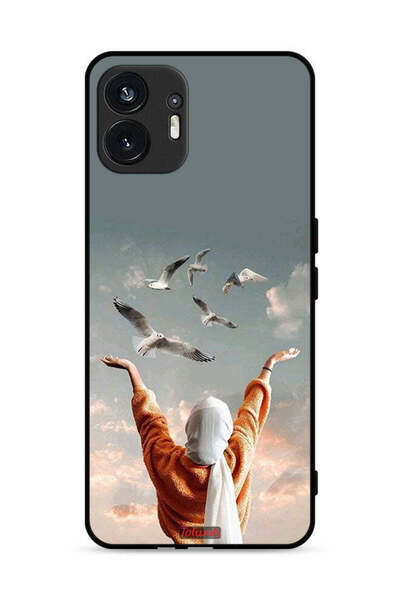 Tolwak Nothing Phone (2) 5G Protective Case Cover Birds Flying