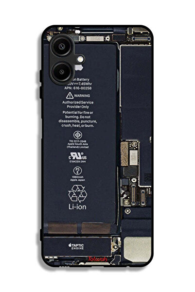 Tolwak غطاء حماية لهاتف Samsung Galaxy F06 5G بنمط دائرة الهاتف