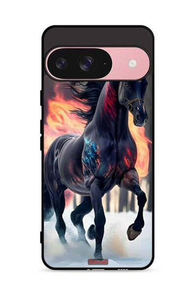 Tolwak غطاء حماية لجهاز جوجل بيكسل 9 بتصميم حصان عالي الوضوح