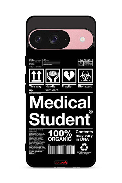 Tolwak غطاء حماية لجهاز Google Pixel 9 - ملصق طالب الطب