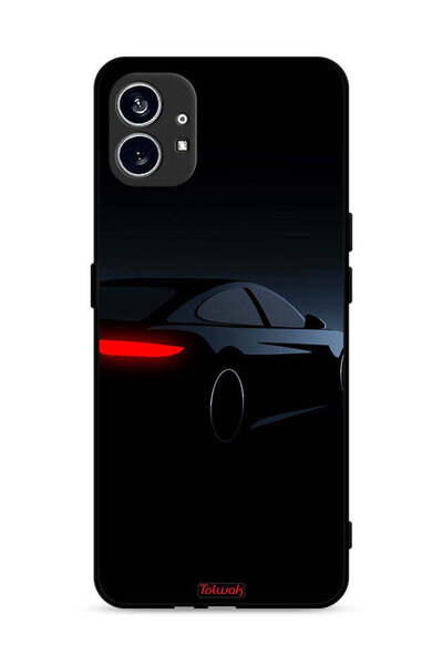 Tolwak غطاء حماية لهاتف Nothing Phone (1) 5G - سيارة داكنة