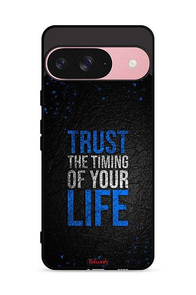 Tolwak Google Pixel 9 Protective Case Cover Trust The Timing Of Your Life