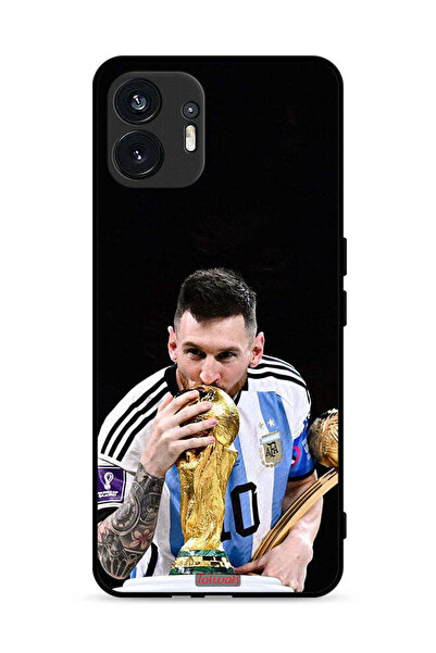 Tolwak Nothing Phone (2) 5G Protective Case Cover Messi