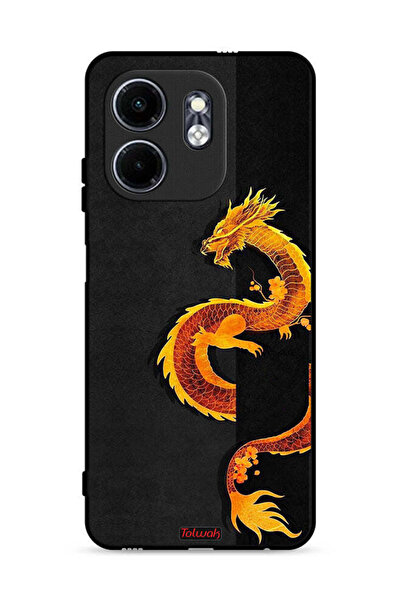 Tolwak Infinix Smart 9 4G Protective Case Cover Dragon Art