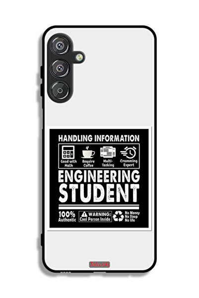 Tolwak غطاء حماية لهاتف سامسونج جالاكسي A16 - ملصق طالب هندسة