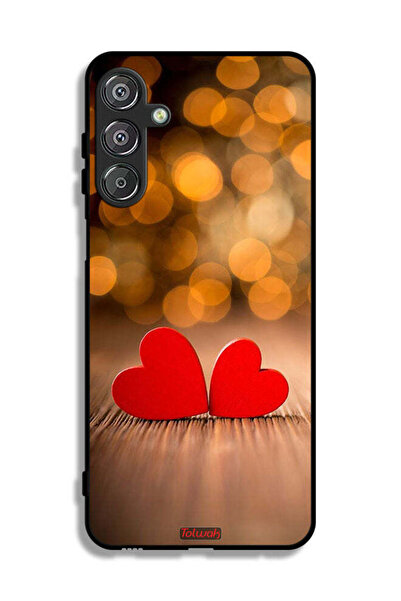 Tolwak Samsung Galaxy M16 5G Protective Case Cover Two Beautiful Hearts
