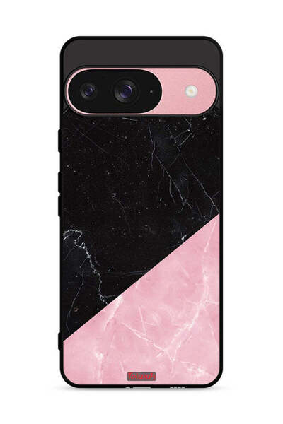 Tolwak غطاء حماية لجهاز Google Pixel 9 بنمط رخامي