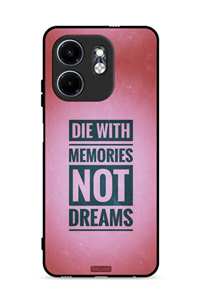 Tolwak غطاء حماية لهاتف إنفينيكس سمارت 9 4G بنقشة ذكريات لا أحلام