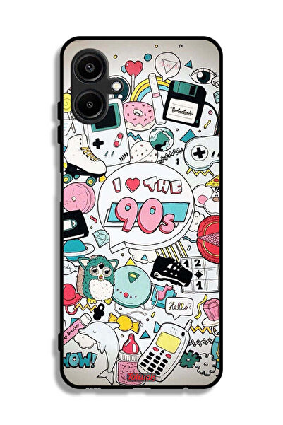 Tolwak غطاء حماية لهاتف سامسونج جالاكسي M06 5G، أحب التسعينيات