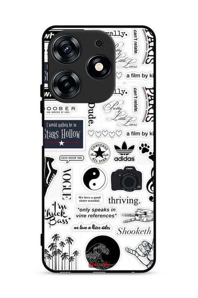 Tolwak غطاء حماية لهاتف Tecno Spark 10 Pro 4G يتحدث فقط