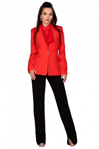 Atmosphere Fashion Elegant red jacket