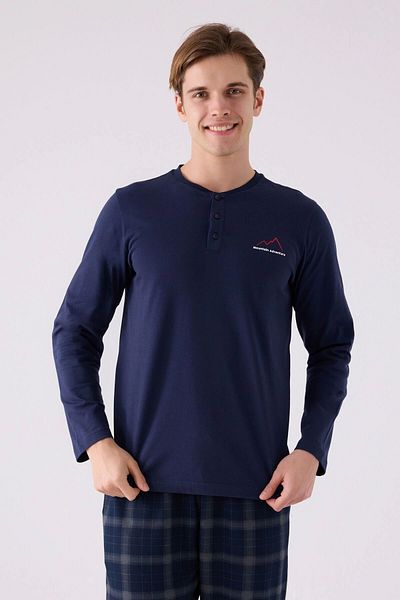 Arnetta Men's Double Suit - Navy Blue