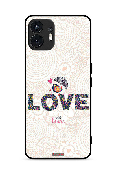 Tolwak Nothing Phone (2) 5G Protective Case Cover Love With Love