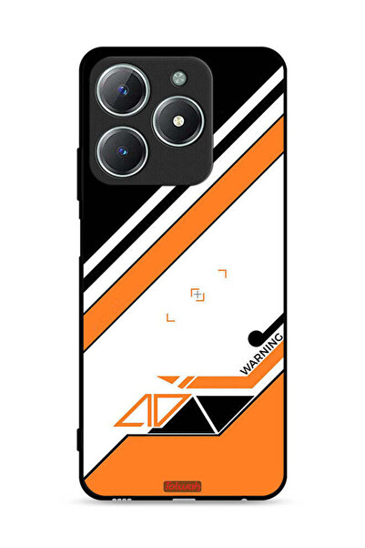 Tolwak غطاء حماية لهاتف Realme C61 4G تحذير