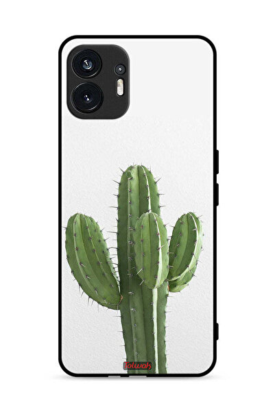 Tolwak Nothing Phone (2) 5G Protective Case Cover Cactus Plant