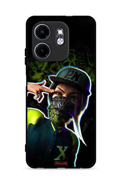 Tolwak غطاء حماية لهاتف إنفينيكس سمارت 9 4G برسومات فنية جمالية للبنات