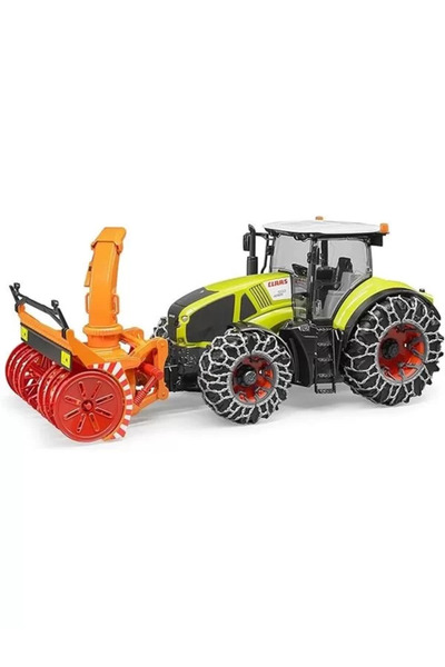 Genel Markalar - Class Axion 950 Traktör (Zincirli) & Kat Atma Aparatı Ölçekl...