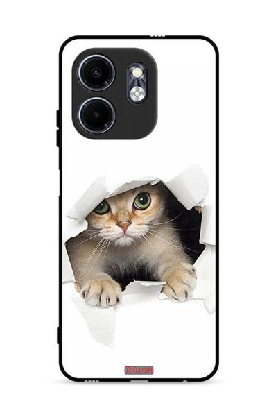 Tolwak غطاء حماية لهاتف Infinix Hot 50i 4G بتصميم قطة