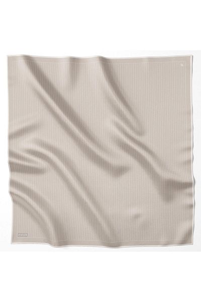 Armine Eșarfă din twill de mătase pură cu model 9348- 86