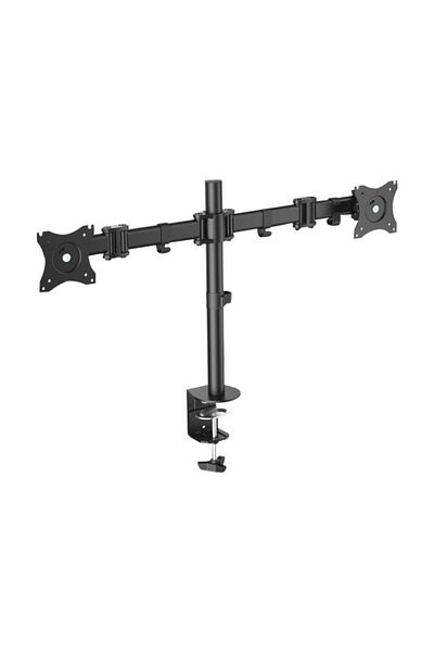 Digitus Black Desk Mount, Adjustable, VESA Compatible