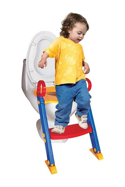 BUNCA 🚽 Baby Potty Training Chair with Stable and Safe Folding and Adjustable Ladder for All Toilets