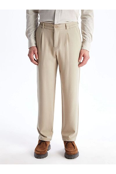 LC Waikiki Lcw Vision Beige Standard Fit Men's Trousers
