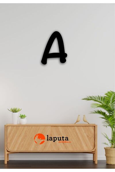 Laputa Tükkan Tamamlanabilir Duvar Yazısı - İsim Yazmak İçin Lazer Kesim Ah...