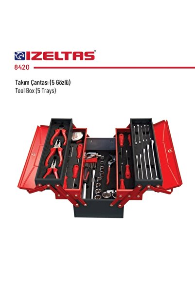İzeltaş Takım Çantası (Mekanikci) 62 parça