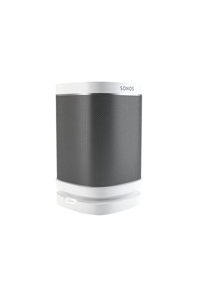 3 Vogels White Speaker Stand for Sonos One/Play:1