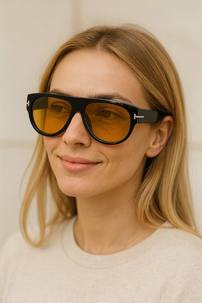 CHANCE GİFT Serenay Sunglasses Women Stylish Style Sunglasses Uv400 Protect Thick Frame Glasses