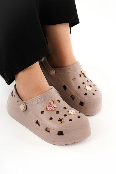 Babetty Orthopedic High Sole Hospital Nurse Doctor Sea Beach Pool Slippers with Stone Massage Sole