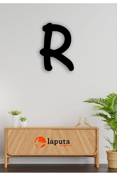 Laputa Tükkan Tamamlanabilir Duvar Yazısı - İsim Yazmak İçin Lazer Kesim Ahşa...