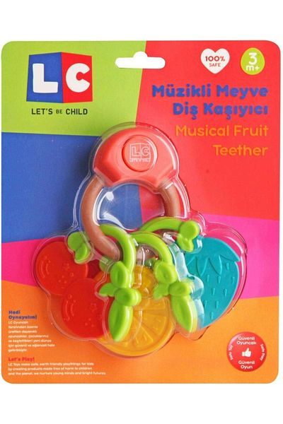 Marsel oyuncak Musical Fruit Teething Rattle