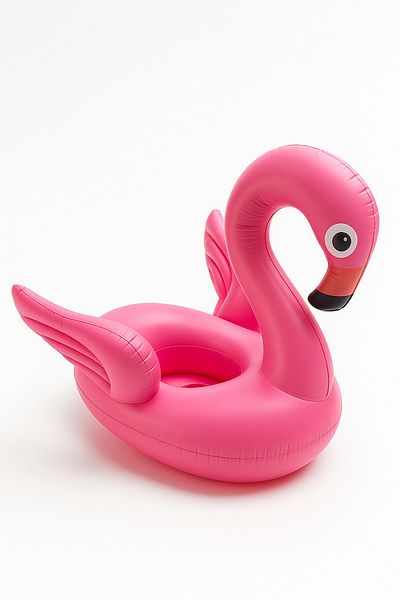 Saatistan 0-4 Years Old Flamingo Figured Children's Lifebuoy for Summer and Sea