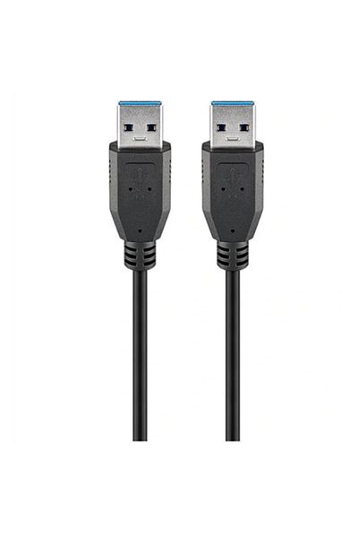 goobay Kabel USB 3.0 męski typ A do męski typ A 3 m Czarny