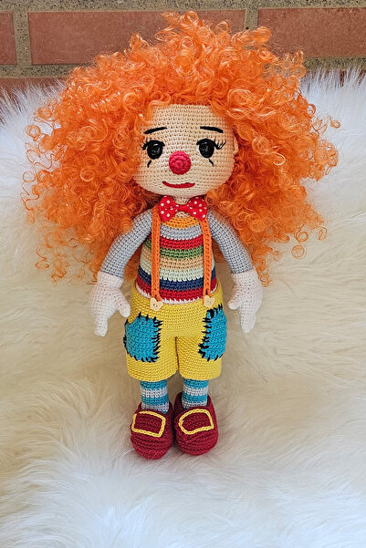 kelebeginruyasihobievi Amigurumi Elemeği Yakışıklı Palyaço Oyuncak