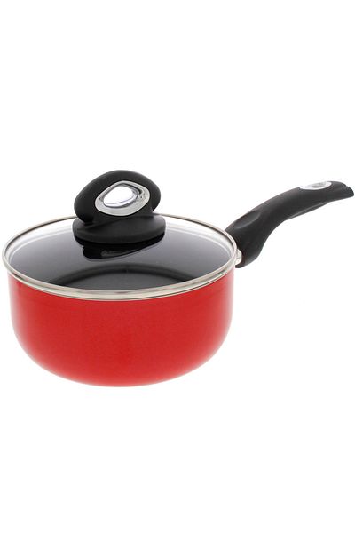 Chefline Aluminium Sauce Pan, 18 cm, XS18R 371368